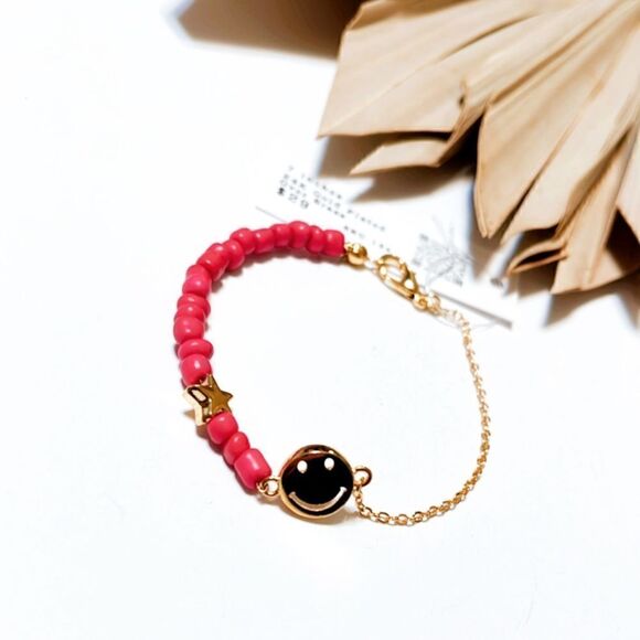 Smiley face bracelet R 253 - Picture 1 of 5